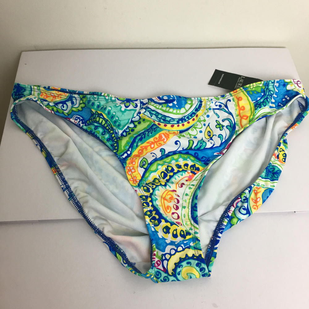 Lauren Ralph Lauren Womens Bikini Bottom Swimwear